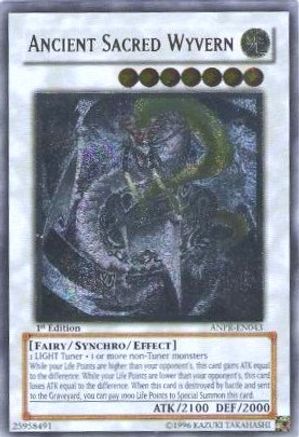 Ancient Sacred Wyvern (UTR) (ANPR-EN043) - Ancient Prophecy 1st Edition Ancient Prophecy Yugioh Single  Squirtle Squad Card Shop.