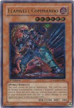 Flamvell Commando (UTR) (ANPR-EN086) - Ancient Prophecy Unlimited Ancient Prophecy Yugioh Single  Squirtle Squad Card Shop.