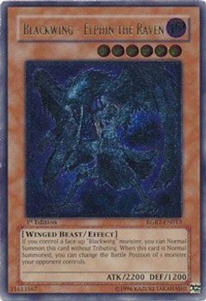 Blackwing - Elphin the Raven (UTR) (RGBT-EN013) - Raging Battle 1st Edition Raging Battle Yugioh Single  Squirtle Squad Card Shop.