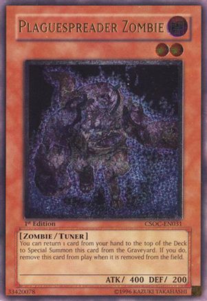 Plaguespreader Zombie (UTR) (CSOC-EN031) - Crossroads of Chaos 1st Edition Crossroads of Chaos Yugioh Single  Squirtle Squad Card Shop.