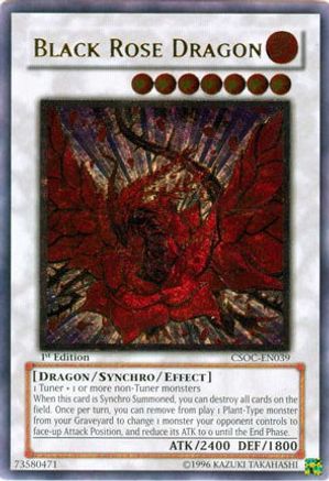 Black Rose Dragon (UTR) (CSOC-EN039) - Crossroads of Chaos 1st Edition Crossroads of Chaos Yugioh Single  Squirtle Squad Card Shop.