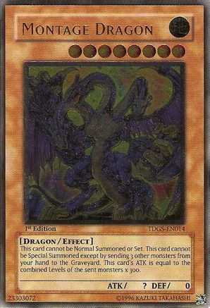 Montage Dragon (UTR) (TDGS-EN014) - The Duelist Genesis 1st Edition The Duelist Genesis Yugioh Single  Squirtle Squad Card Shop.