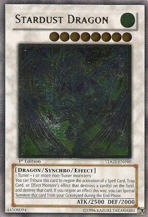 Stardust Dragon (UTR) (TDGS-EN040) - The Duelist Genesis Unlimited The Duelist Genesis Yugioh Single  Squirtle Squad Card Shop.