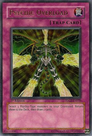 Psychic Overload (UTR) (TDGS-EN070) - The Duelist Genesis 1st Edition The Duelist Genesis Yugioh Single  Squirtle Squad Card Shop.