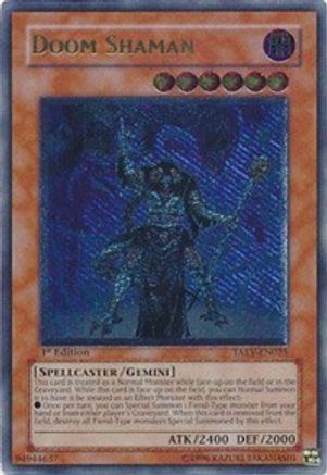 Doom Shaman (UTR) (TAEV-EN025) - Tactical Evolution Unlimited Tactical Evolution Yugioh Single  Squirtle Squad Card Shop.
