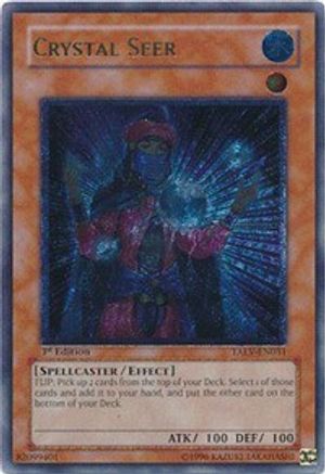Crystal Seer (UTR) (TAEV-EN031) - Tactical Evolution Unlimited Tactical Evolution Yugioh Single  Squirtle Squad Card Shop.