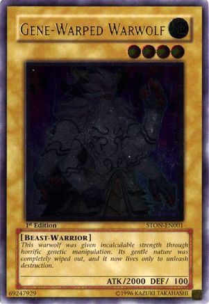 Gene-Warped Warwolf (UTR) (STON-EN001) - Strike of Neos 1st Edition Strike of Neos Yugioh Single  Squirtle Squad Card Shop.
