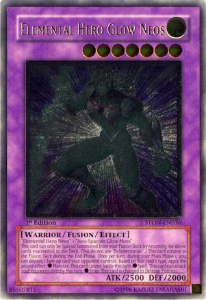 Elemental Hero Glow Neos (UTR) (STON-EN036) - Strike of Neos Unlimited Strike of Neos Yugioh Single  Squirtle Squad Card Shop.