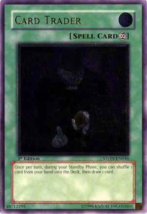 Card Trader (UTR) (STON-EN046) - Strike of Neos 1st Edition Strike of Neos Yugioh Single  Squirtle Squad Card Shop.