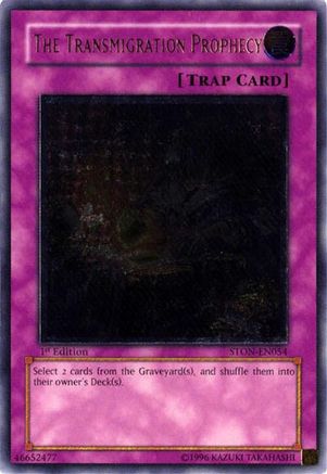 The Transmigration Prophecy (UTR) (STON-EN054) - Strike of Neos 1st Edition Strike of Neos Yugioh Single  Squirtle Squad Card Shop.