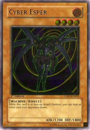 Cyber Esper (UTR) (CDIP-EN005) - Cyberdark Impact 1st Edition Cyberdark Impact Yugioh Single  Squirtle Squad Card Shop.