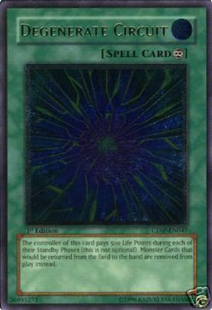 Degenerate Circuit (UTR) (CDIP-EN047) - Cyberdark Impact Unlimited Cyberdark Impact Yugioh Single  Squirtle Squad Card Shop.