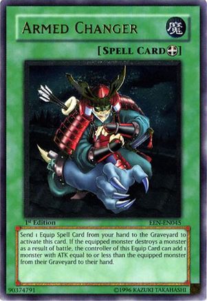 Armed Changer (UTR) (EEN-EN045) - Elemental Energy 1st Edition Elemental Energy Yugioh Single  Squirtle Squad Card Shop.