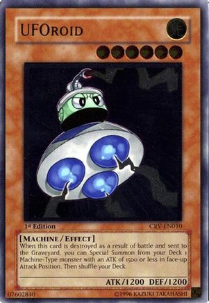 UFOroid (UTR) (CRV-EN010) - Cybernetic Revolution Unlimited Cybernetic Revolution Yugioh Single  Squirtle Squad Card Shop.