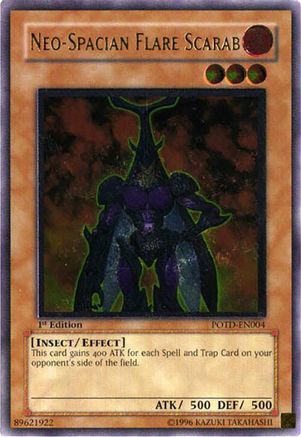 Neo-Spacian Flare Scarab (UTR) (POTD-EN004) - Power of the Duelist 1st Edition Power of the Duelist Yugioh Single  Squirtle Squad Card Shop.