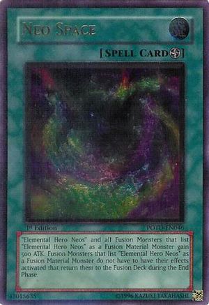 Neo Space (UTR) (POTD-EN046) - Power of the Duelist 1st Edition Power of the Duelist Yugioh Single  Squirtle Squad Card Shop.