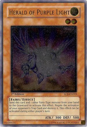 Herald of Purple Light (UTR) (EOJ-EN019) - Enemy of Justice Unlimited Enemy of Justice Yugioh Single  Squirtle Squad Card Shop.