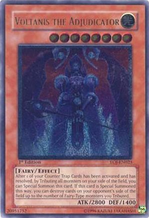 Voltanis the Adjudicator (UTR) (EOJ-EN023) - Enemy of Justice Unlimited Enemy of Justice Yugioh Single  Squirtle Squad Card Shop.