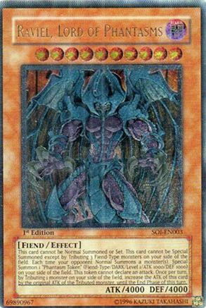Raviel, Lord of Phantasms (UTR) (SOI-EN003) - Shadow of Infinity 1st Edition Shadow of Infinity Yugioh Single  Squirtle Squad Card Shop.