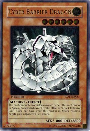 Cyber Barrier Dragon (UTR) (SOI-EN006) - Shadow of Infinity Unlimited Shadow of Infinity Yugioh Single  Squirtle Squad Card Shop.