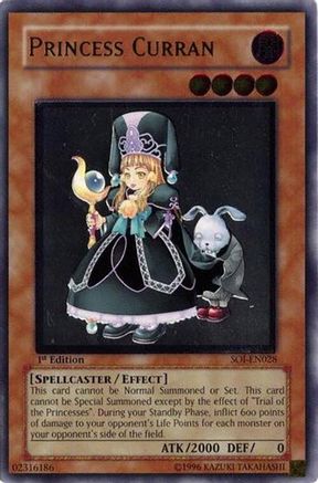 Princess Curran (UTR) (SOI-EN028) - Shadow of Infinity 1st Edition Shadow of Infinity Yugioh Single  Squirtle Squad Card Shop.