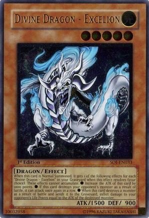 Divine Dragon - Excelion (UTR) (SOI-EN033) - Shadow of Infinity 1st Edition Shadow of Infinity Yugioh Single  Squirtle Squad Card Shop.