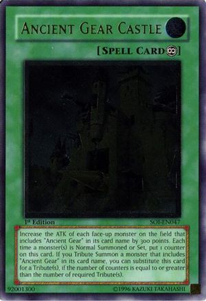 Ancient Gear Castle (UTR) (SOI-EN047) - Shadow of Infinity Unlimited Shadow of Infinity Yugioh Single  Squirtle Squad Card Shop.