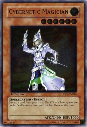 Cybernetic Magician (UTR) (CRV-EN016) - Cybernetic Revolution 1st Edition Cybernetic Revolution Yugioh Single  Squirtle Squad Card Shop.