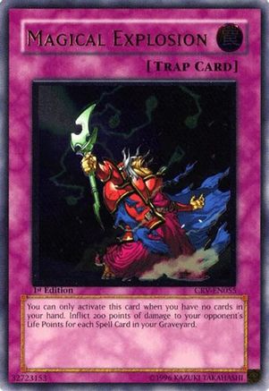 Magical Explosion (UTR) (CRV-EN055) - Cybernetic Revolution Unlimited Cybernetic Revolution Yugioh Single  Squirtle Squad Card Shop.