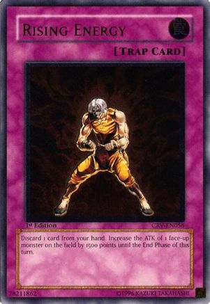 Rising Energy (UTR) (CRV-EN056) - Cybernetic Revolution Unlimited Cybernetic Revolution Yugioh Single  Squirtle Squad Card Shop.