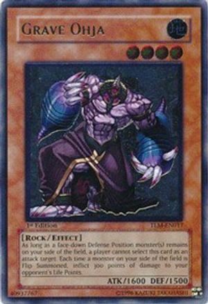 Grave Ohja (UTR) (TLM-EN017) - The Lost Millennium Unlimited The Lost Millennium Yugioh Single  Squirtle Squad Card Shop.
