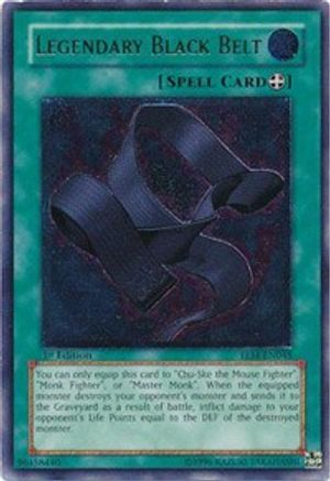 Legendary Black Belt (UTR) (TLM-EN045) - The Lost Millennium 1st Edition The Lost Millennium Yugioh Single  Squirtle Squad Card Shop.