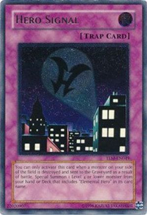 Hero Signal (UTR) (TLM-EN049) - The Lost Millennium 1st Edition The Lost Millennium Yugioh Single  Squirtle Squad Card Shop.