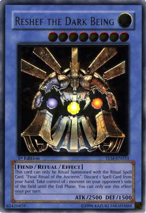Reshef the Dark Being (UTR) (TLM-EN033) - The Lost Millennium Unlimited The Lost Millennium Yugioh Single  Squirtle Squad Card Shop.