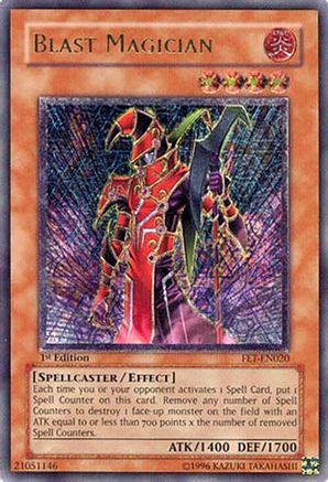 Blast Magician (UTR) (FET-EN020) - Flaming Eternity Unlimited Flaming Eternity Yugioh Single  Squirtle Squad Card Shop.