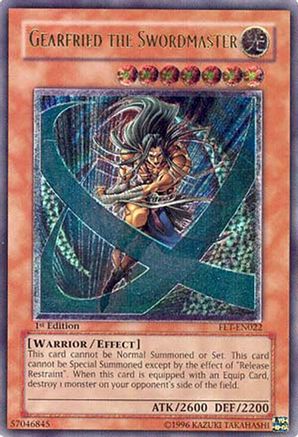 Gearfried the Swordmaster (UTR) (FET-EN022) - Flaming Eternity 1st Edition Flaming Eternity Yugioh Single  Squirtle Squad Card Shop.