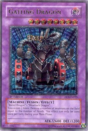 Gatling Dragon (UTR) (FET-EN035) - Flaming Eternity Unlimited Flaming Eternity Yugioh Single  Squirtle Squad Card Shop.