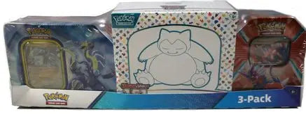 Costco Pokemon Collector 3-Pack: Scarlet & Violet 151 ETB + Paldea Legends Tins Miscellaneous Cards & Products Pokemon Sealed  Squirtle Squad Card Shop.