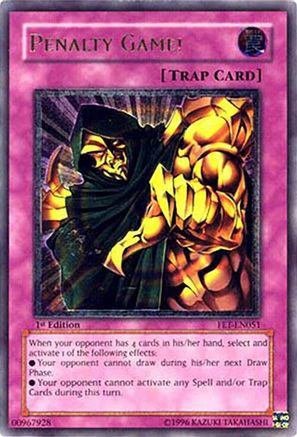 Penalty Game! (UTR) (FET-EN051) - Flaming Eternity Unlimited Flaming Eternity Yugioh Single  Squirtle Squad Card Shop.