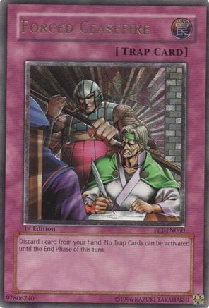 Forced Ceasefire (UTR) (FET-EN060) - Flaming Eternity Unlimited Flaming Eternity Yugioh Single  Squirtle Squad Card Shop.