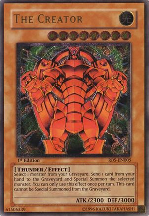 The Creator (UTR) (RDS-EN005) - Rise of Destiny 1st Edition Rise of Destiny Yugioh Single  Squirtle Squad Card Shop.