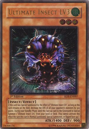 Ultimate Insect LV3 (UTR) (RDS-EN007) - Rise of Destiny 1st Edition Rise of Destiny Yugioh Single  Squirtle Squad Card Shop.