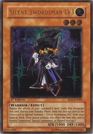 Silent Swordsman LV3 (UTR) (RDS-EN009) - Rise of Destiny 1st Edition Rise of Destiny Yugioh Single  Squirtle Squad Card Shop.