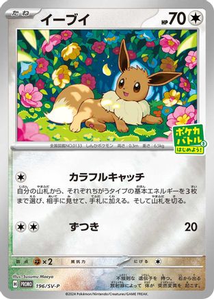 Eevee - 196/SV-P (196/SV-P) - SVP Promotional Cards Holofoil SV-P Promotional Cards Pokemon Japanese Single  Squirtle Squad Card Shop.