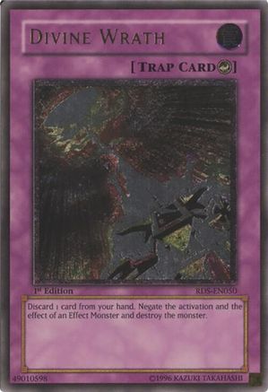 Divine Wrath (UTR) (RDS-EN050) - Rise of Destiny 1st Edition Rise of Destiny Yugioh Single  Squirtle Squad Card Shop.