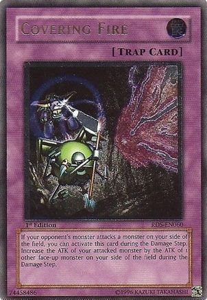 Covering Fire (UTR) (RDS-EN060) - Rise of Destiny Unlimited Rise of Destiny Yugioh Single  Squirtle Squad Card Shop.