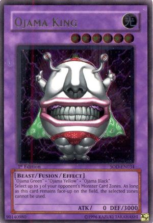 Ojama King (UTR) (SOD-EN034) - Soul of the Duelist Unlimited Soul of the Duelist Yugioh Single  Squirtle Squad Card Shop.