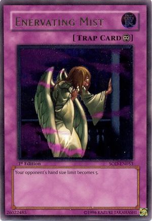Enervating Mist (UTR) (SOD-EN053) - Soul of the Duelist Unlimited Soul of the Duelist Yugioh Single  Squirtle Squad Card Shop.