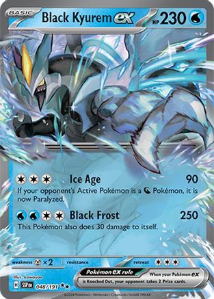 Black Kyurem ex 048 (H) - SV08 Surging Sparks - DR