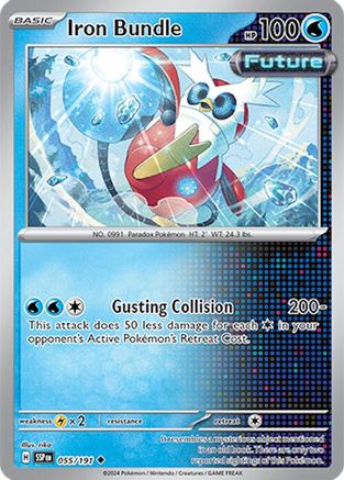 Iron Bundle 055  - Reverse Holofoil SV08 Surging Sparks - Uncommon SV08: Surging Sparks Pokemon Single  Squirtle Squad Card Shop.